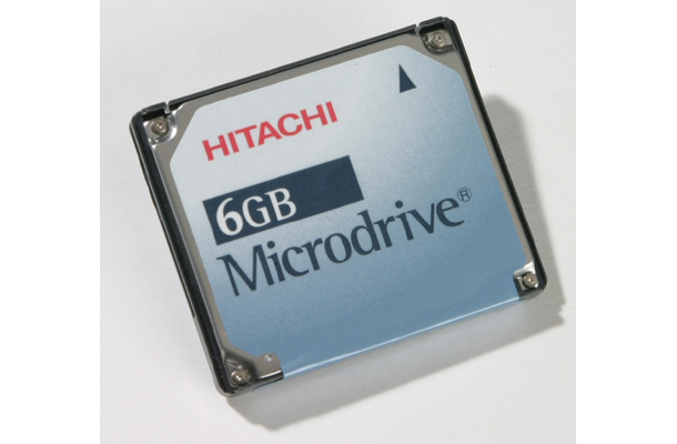 6Gバイトの「Microdrive 3K6」