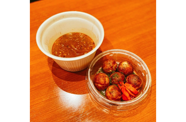 お江戸スープカレーちゃはや庵、スープカレーにたこ焼きを浸す新スタイルメニュー期間限定販売