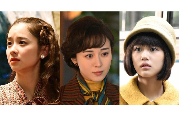 左から）堀田真由、比嘉愛未、原菜乃華- （C）フジテレビ