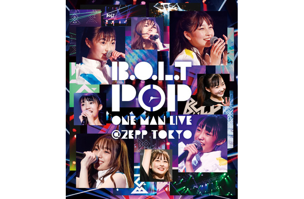 ライブBlu-ray「B.O.L.T『POP』ONE MAN LIVE@Zepp Tokyo」ジャケット写真