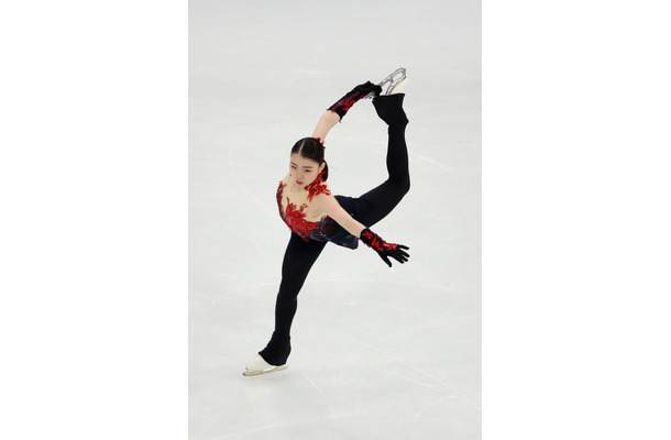 紀平梨花(Photo by Linnea Rheborg/Getty Images)