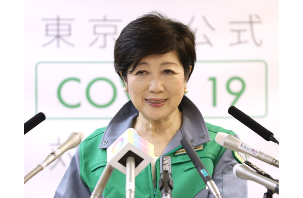 小池都知事 (Photo by YOSHIKAZU TSUNO/Gamma-Rapho via Getty Images)