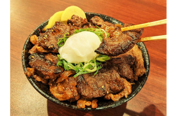 ｢特選W牛焼肉丼｣メディア向け試食会【撮影：小宮山あきの】