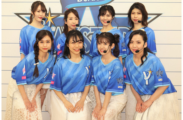 CASPEL（久信田敦子、橘未佐子、山田美貴、山下麗奈、山崎鈴、堤梨菜、山本由奈、栗原沙也加）【撮影：浜瀬将樹】