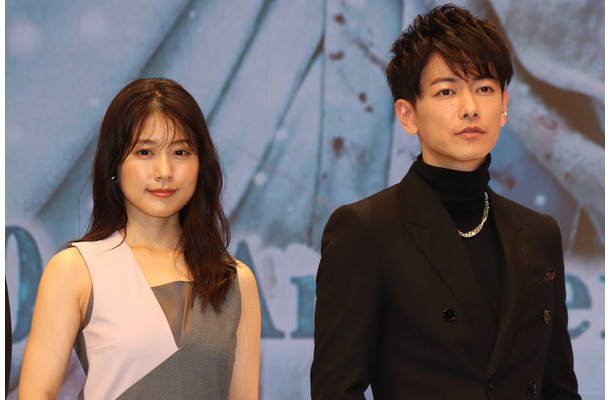 有村架純と佐藤健【撮影：浜瀬将樹】
