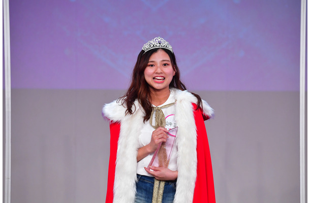 19歳の山中菜々子が「美笑女グランプリ2021」GP！「（喜びで）自分の名前を忘れました」