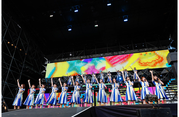 日向坂46『W-KEYAKI FES.2021 DAY-2』ライブ写真（撮影：上山陽介）