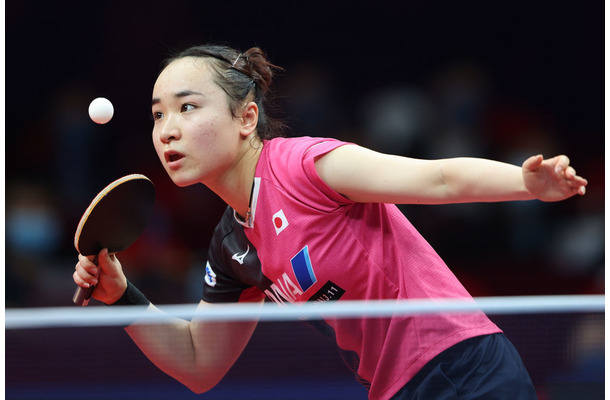 伊藤美誠 (Photo by Lintao Zhang/Getty Images)