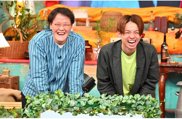 アインシュタインの稲田直樹と池田しずる（C）TBS