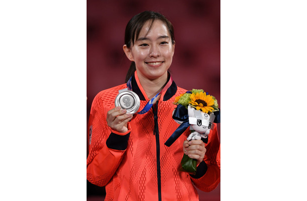 石川佳純 (Photo by Kaz Photography/Getty Images)