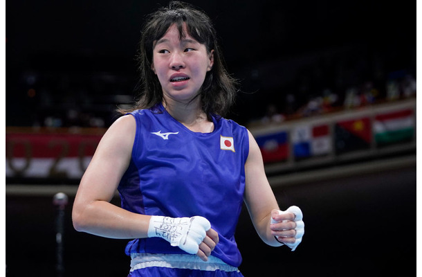 入江聖奈 (Photo by Frank Franklin - Pool/Getty Images)