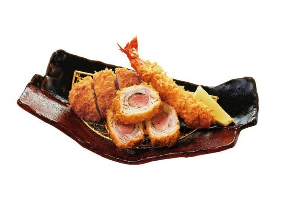 明太重ねかつとヒレかつ膳