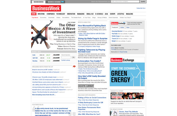 米BusinessWeek トップページ