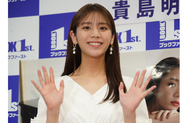 貴島明日香【写真：竹内みちまろ】