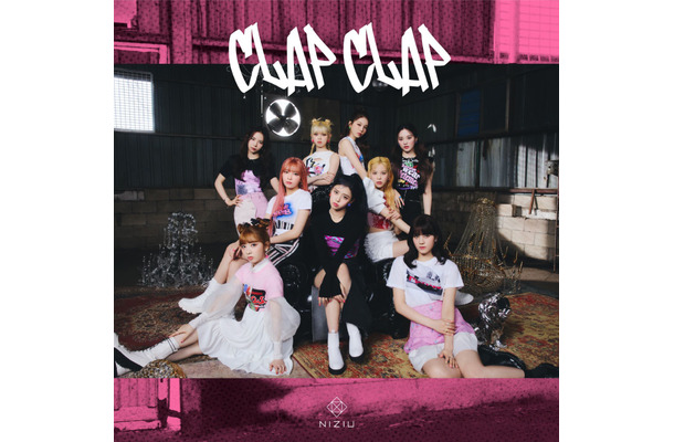 NiziU 3rdシングル『CLAP CLAP』初回生産限定盤Aジャケット写真