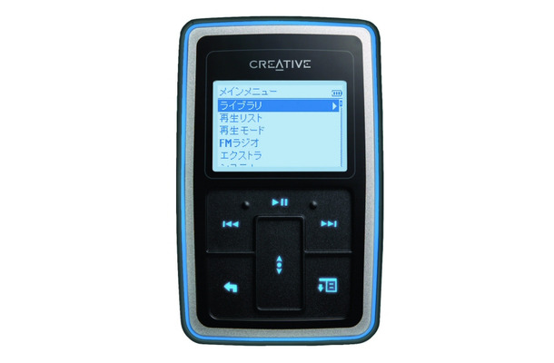 「Creative Zen 20GB」ブラックモデル