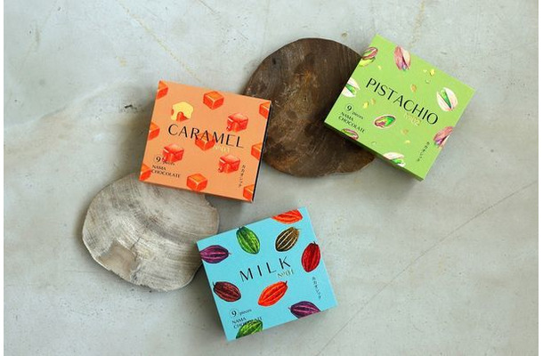 3種の「cacaosic　生チョコレート」