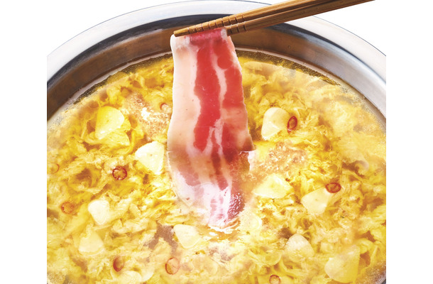 しゃぶしゃぶ温野菜からたっぷりにんにくの濃厚鍋登場