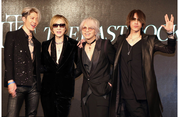 THE LAST ROCK STARS (MIYAVI 、YOSHIKI、HYDE、SUGIZO)【撮影：浜瀬将樹】