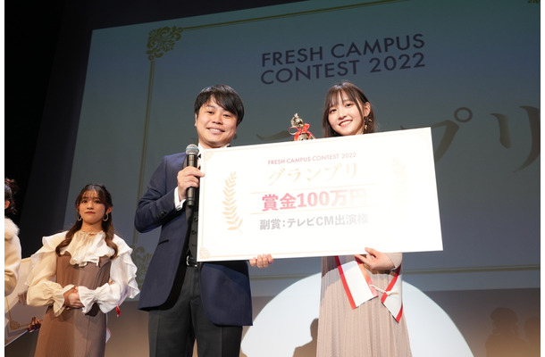 『FRESH CAMPUS CONTEST 2022』グランプリ受賞の小杉怜子さん（青山学院大学1年）