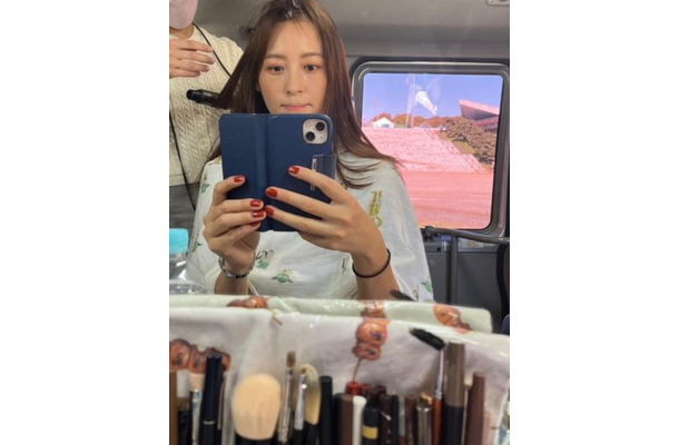 写真は青木裕子公式Instagramから（※写真は所属事務所より掲載許諾をもらってます）