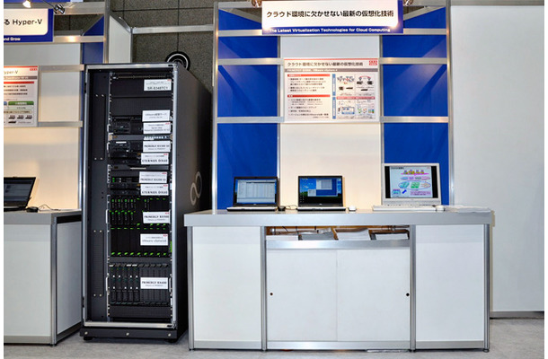 「クラウド環境に欠かせない最新の仮想化技術」ブース