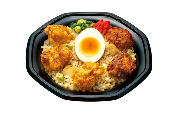 いただきコッコちゃん監修 塩ザンギと謎唐の鶏ねぎ焼き飯