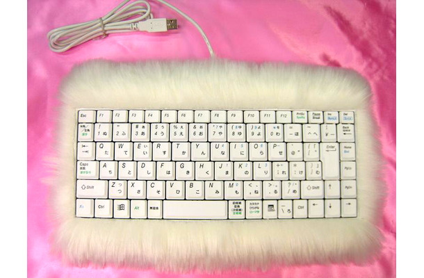 ふわふわキーボード（White）