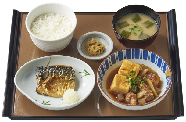 豚バラなんこつ～旨とろ肉豆腐と焼魚の定食