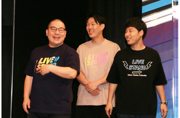 ネルソンズ（和田まんじゅう、青山フォール勝ち、岸健之助）【撮影：小宮山あきの】
