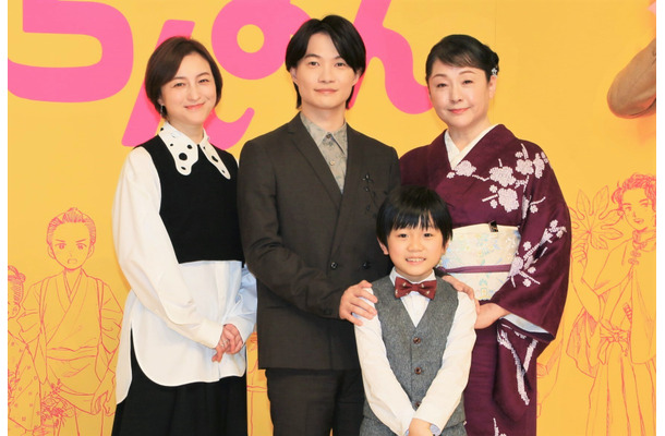 広末涼子、神木隆之介、森優理斗、松坂慶子【撮影：小宮山あきの】