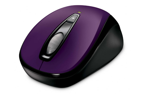 Microsoft Wireless Mobile Mouse 3000（メタリック パープル）