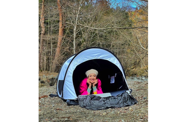 アンミカ、初の“ひとりキャンプ”に「ハマりそうです!!」