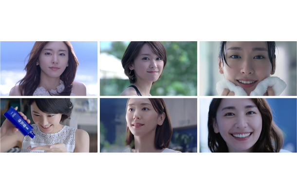新垣結衣、「雪肌精」新CMで11年分の“透明感”あふれる肌が公開