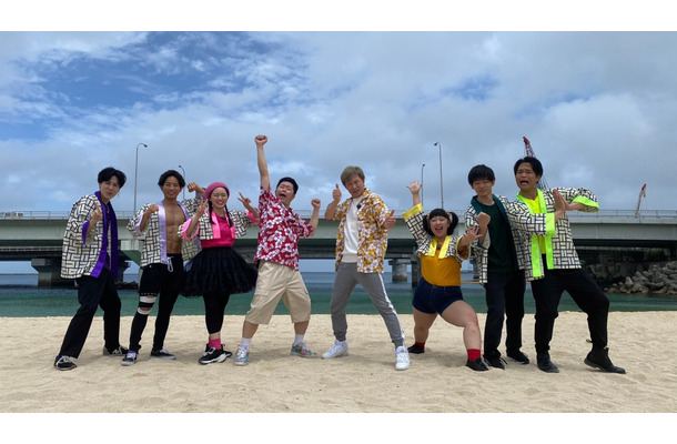 （左から）野崎塁、生瀬行人、松浦景子、吉田裕、アキ、重谷ほたる、住吉大和、入澤弘喜（C）MBS