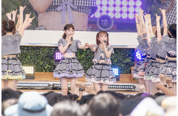 【TIF 2023】王道パフォ披露のAKB48、総監督・向井地美音「暑さに負けず最後までいっぱい声出してくれますかー！」