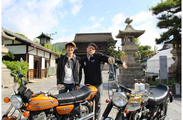 自慢の愛車でツーリングへ