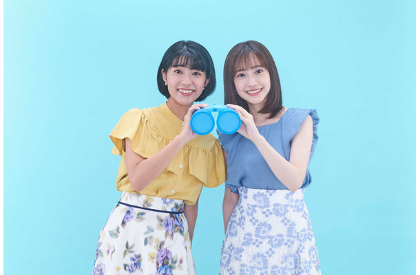 左から御手洗菜々アナウンサー、南後杏子アナウンサー（C)TBS