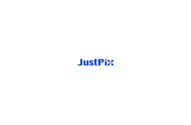 「JustPix」ロゴ