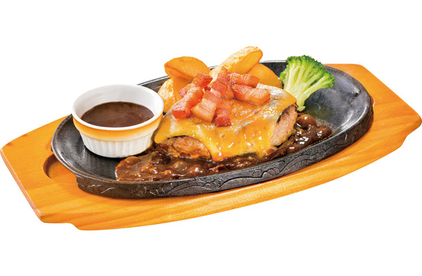 コルビージャック チーズinハンバーグ（1,078円）
