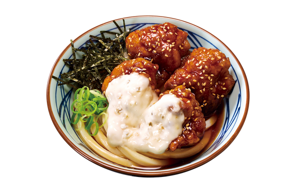 てりやきタル鶏ぶっかけうどん