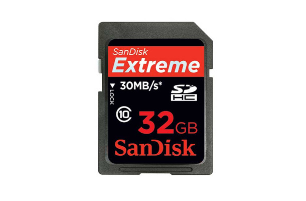 SanDisk Extreme SDHCカード