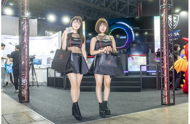 「MSI」ブース