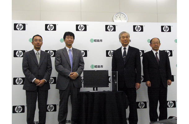 左から、清水直行氏、岡隆史氏、佐藤清氏、木戸義夫氏