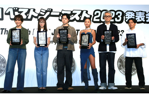 「第40回ベストジーニスト2023」授賞式【撮影：小宮山あきの】