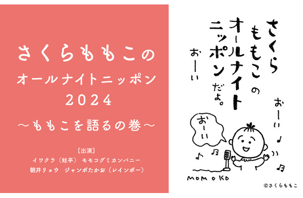 一夜限りの復活！特別番組『さくらももこのオールナイトニッポン』放送決定