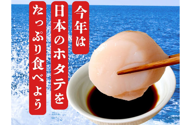 日本産ホタテ