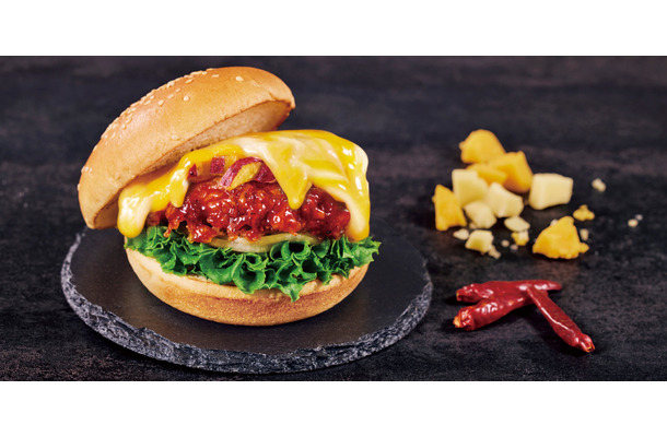 チーズタッカルビバーガー
