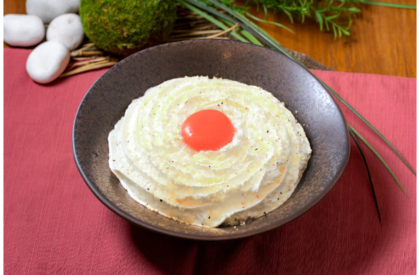 白いカルボナーラうどん