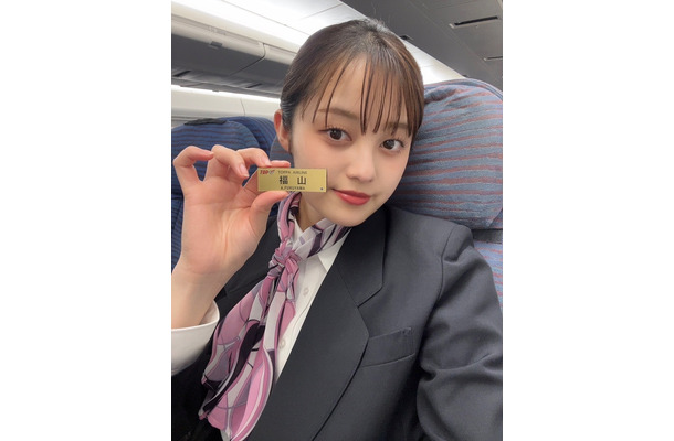 福山絢水のCA姿にファン興奮「飛行機に何回も乗りたいです！」